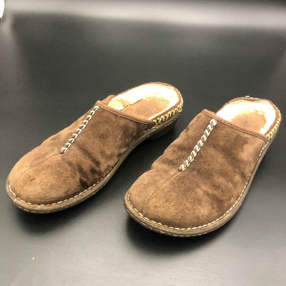 UGG Brown Suede Mules, Women's Size 9/EUR 40